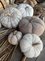 CF-3131 - Med. Cream Fuzzy Fabric Pumpkin