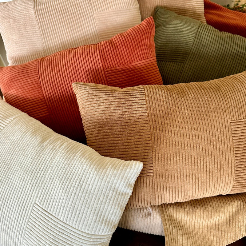 CF-3335 - Tan Corduroy Pillow