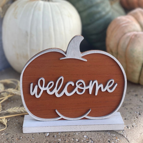 Welcome Laser Pumpkin