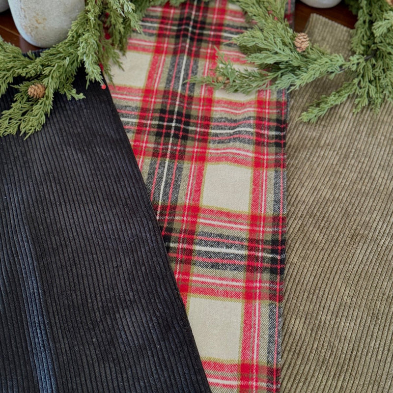 CF-3365 - Noel Plaid 72" Table Runner (DUE IN MAY)