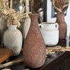 Tall Clay Vase 