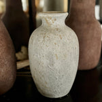 CA-5390 - Med. Rustic White Vase (DUE MID MAY)