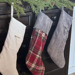 CF-3473 - Merry/ Gray Cord. Stocking (DUE IN JULY)