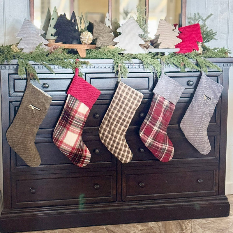 CF-3479 - Sawyer Plaid Stocking