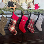 CF-3476 - Noel/ Red Cord. Stocking