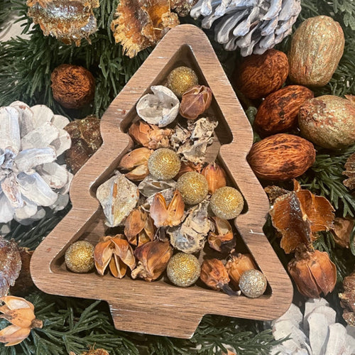 FR-3699 - Wood Tree Tray (DUE IN JULY)