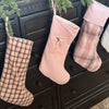 CF-3488 - Pink Cord Zipper Stocking