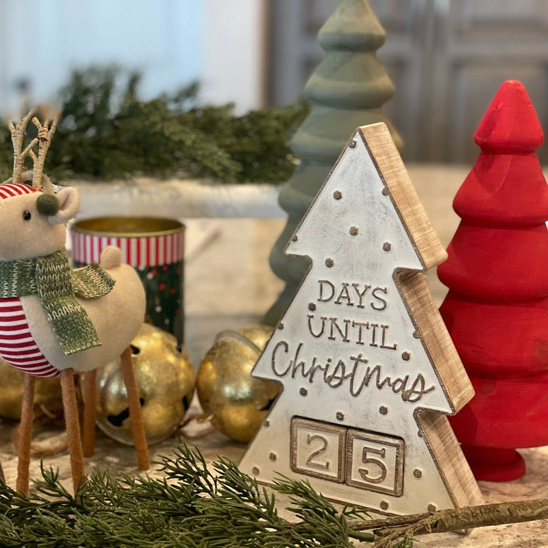 FR-3652 - Carved 30 Day Countdown Tree