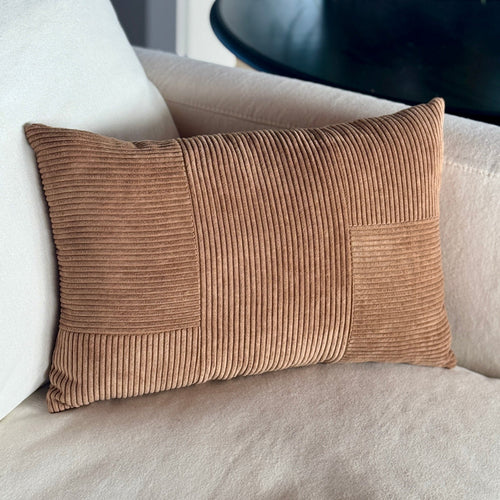 Camel Corduroy Pillow