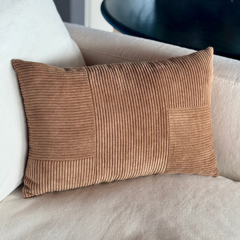 Camel Corduroy Pillow