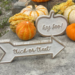 CA-5097 - Hey Boo Carved Pumpkin