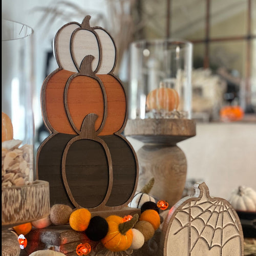 CA-5128 - Halloween Stacked Laser Pumpkin
