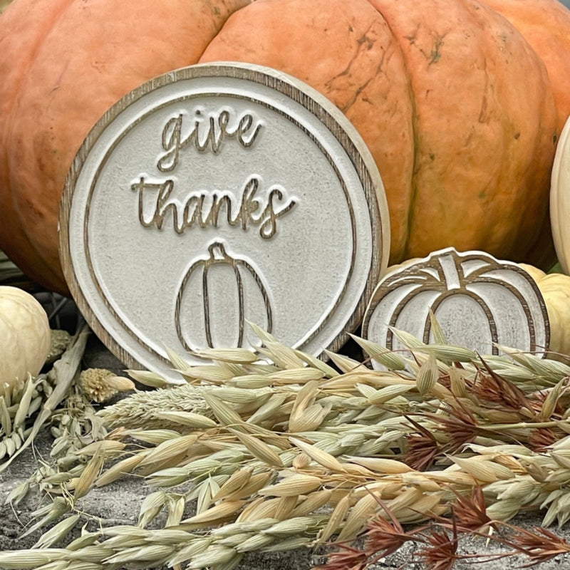 CA-5174 - Give Thanks Carved Cutout