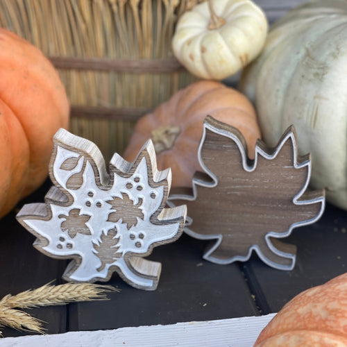 CA-5169 - Pattern Carved Simple Leaf