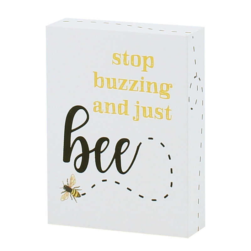 PS-7639 - Stop Buzzing Block Sign