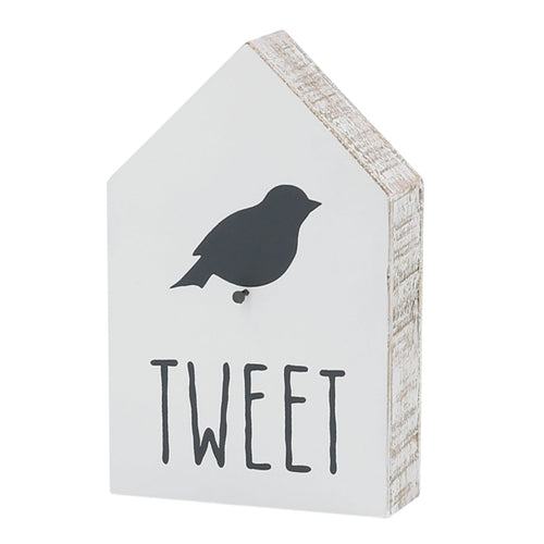 Tweet Lrg. House Block