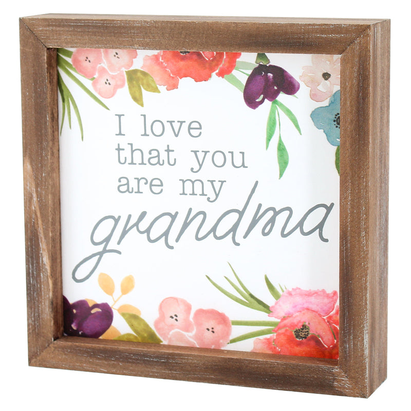 PS-7684 - *My Grandma Framed Sign