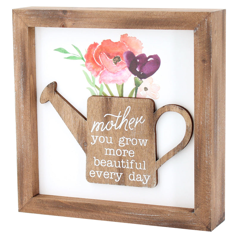 PS-7685 - *More Beautiful Framed Sign