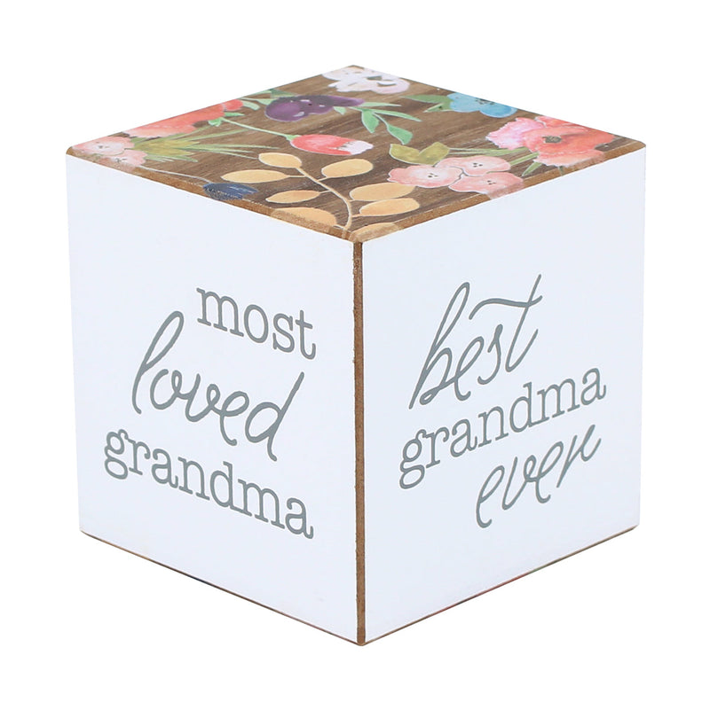 PS-7699 - *Grandma Floral Cube (4-sided)