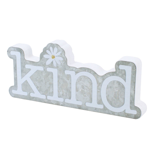 Kind Daisy Galv. Cutout