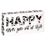 PS-7739 - Happy Style Box Sign