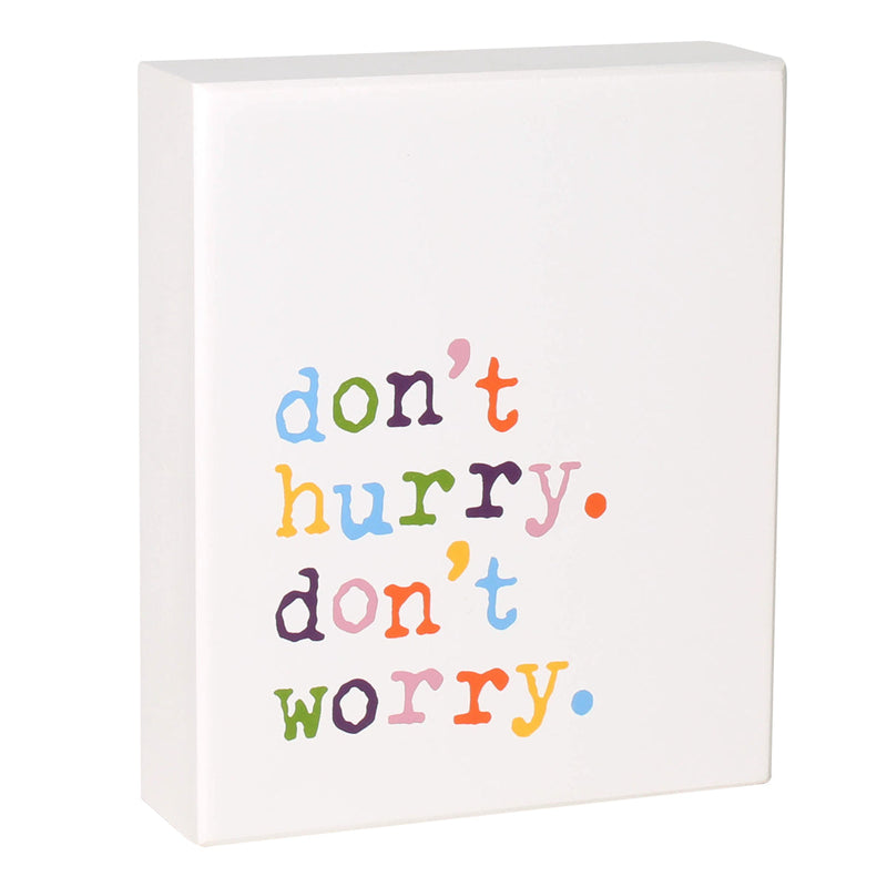 PS-7756 - Don't Worry Box Sign