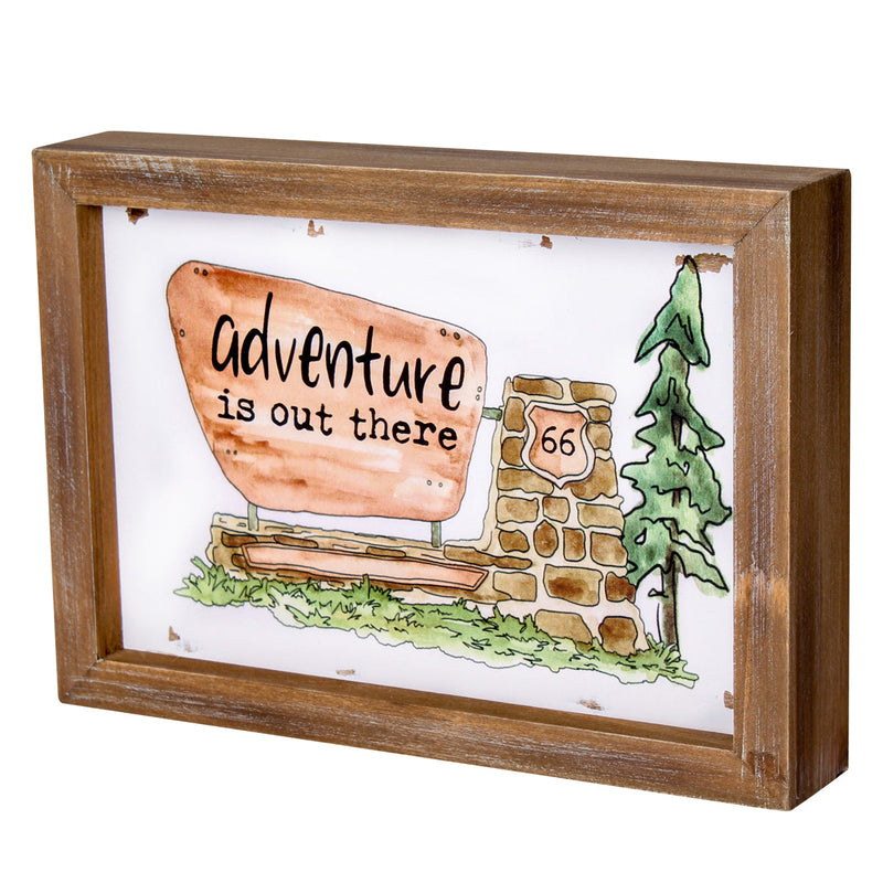 PS-7785 - Adventure Framed Sign