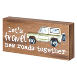 New Roads Block Sign