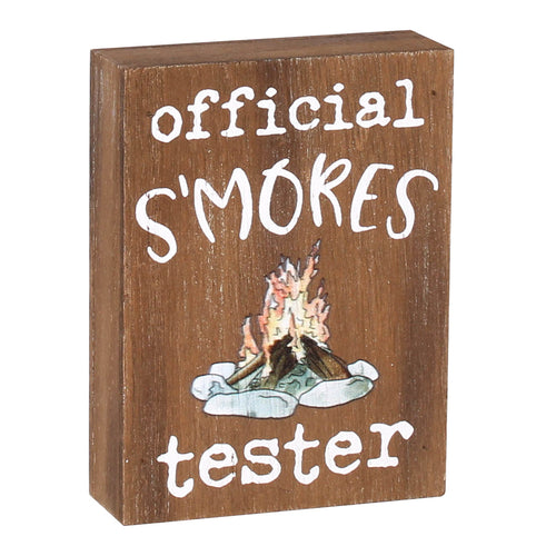 PS-7794 - *S'Mores Tester Block Sign