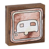 Camper Block Sign