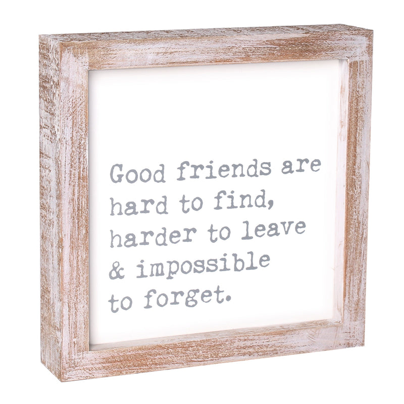 PS-7815 - Good Friends Framed Sign