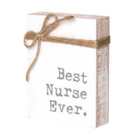 PS-7835 - *Nurse Jute Block Sign