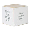 PS-7841 - *Nurse Sayings Cube (4-sided)