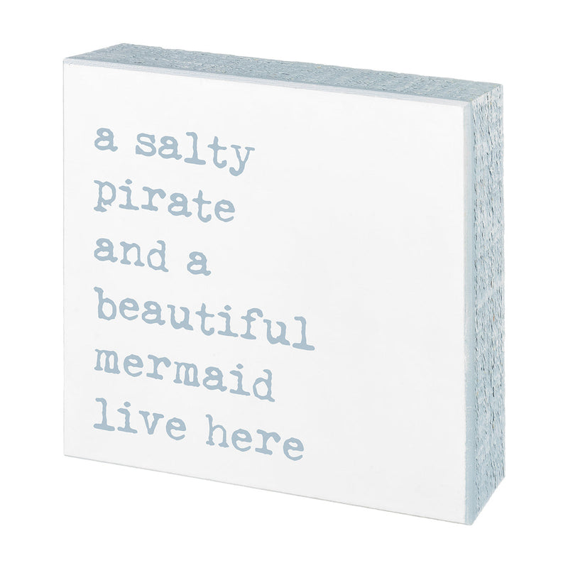 PS-7880 - Salty Pirate Box Sign