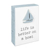 PS-7881 - On A Boat 3D Box Sign