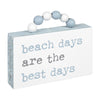 PS-7885 - Best Days Box Sign w/ Beads
