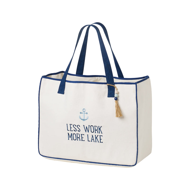 PS-7927 - More Lake Canvas Weekender Tote