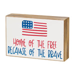 PS-7948 - Home of the Free Box Sign