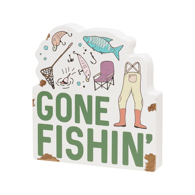 Gone Fishin' Cutout