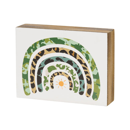 Camo Rainbow Block