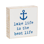PS-8067 - Lake Life Best Life Box Sign