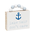 PS-8075 - *Lake Hair Box Sign w/ Beads