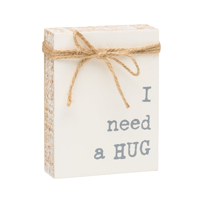 Need Hug Jute Block