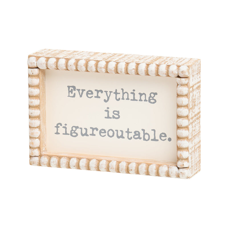 PS-8154 - Everything Beaded Box Sign