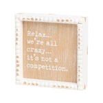 All Crazy Beaded Box Sign