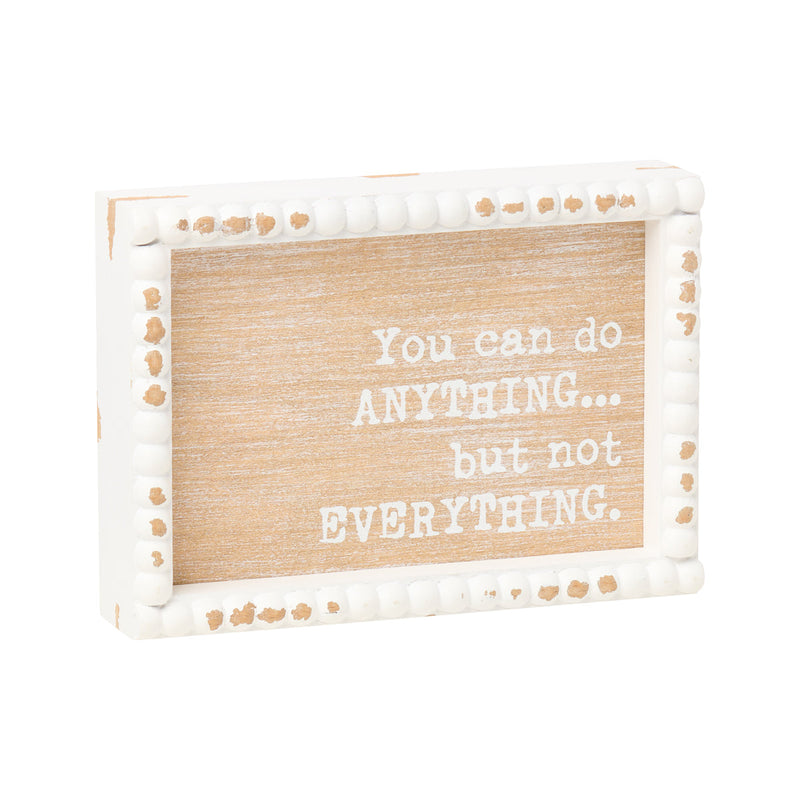 PS-8193 - Do Anything Beaded Box Sign