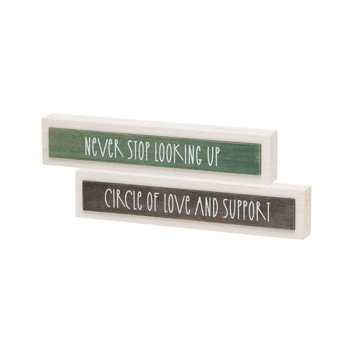 Never/Love Block (Reversible)