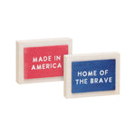 Made/Home Block (Reversible)