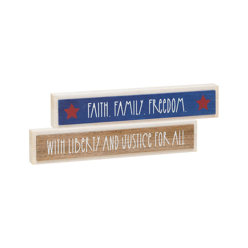 Liberty/Faith Sitter (Reversible)