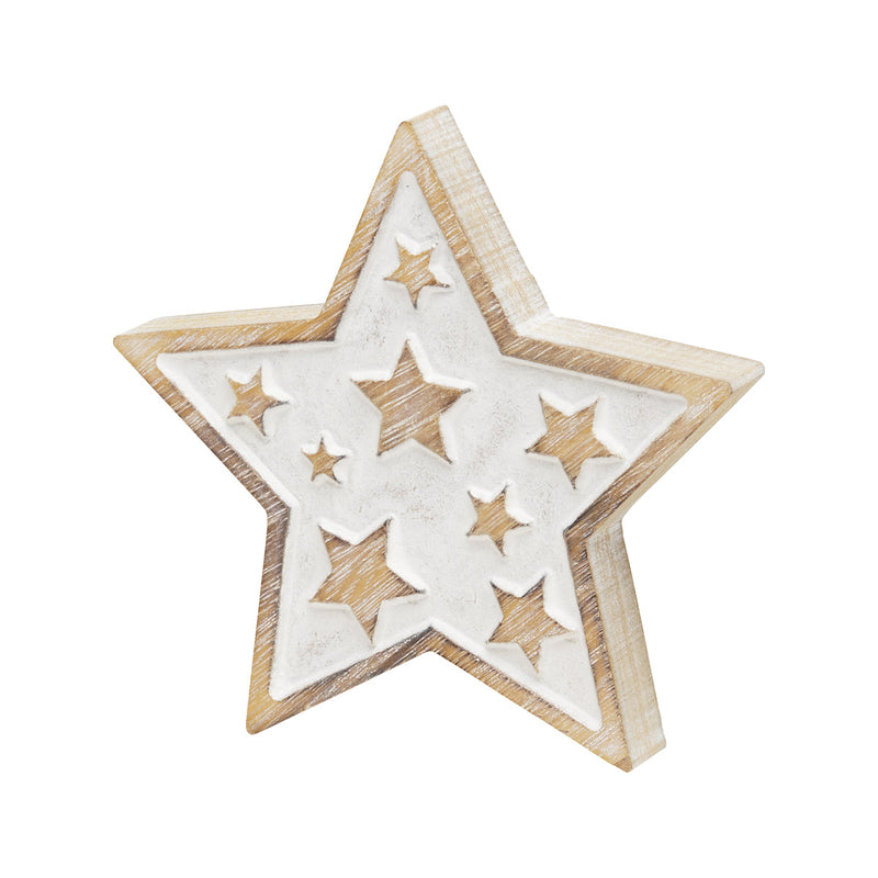 PS-8340 - Multi-Star Carved Star